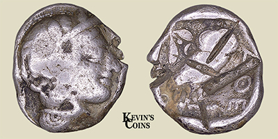Attica, Athens AR Tetradrachm After 449 BC