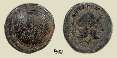 AE16  1st-2nd Century B.C Pisidia, Selge