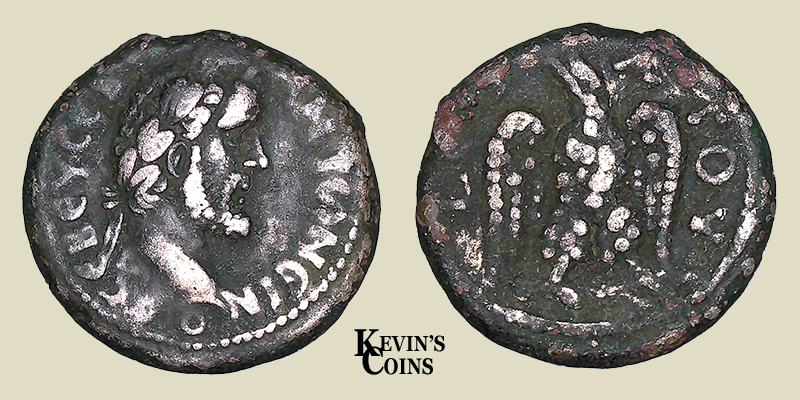 Antoninus Pius Billon Tetradrachm Alexandria Egypt AD 131-132