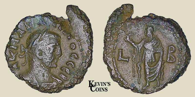 Carinus Billon Tetradrachm Alexandria, Egypt AD 284