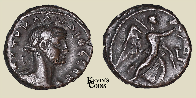 Claudius II Billon Tetradrachm Alexandria Egypt AD 268-269