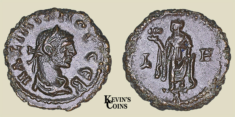 Maximian Billon Tetradrachm Alexandria, Egypt AD 292-293