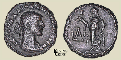 Diocletian Billon Tetradrachm Alexandria, Egypt AD 284-285