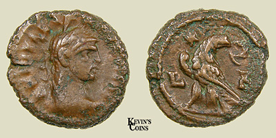 Maximian Billon Tetradrachm Alexandria, Egypt AD 286-287