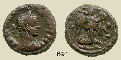 Maximian Billon Tetradrachm Alexandria, Egypt AD 287-288 