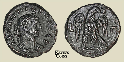 Probus Billon Tetradrachm Alexandria, Egypt AD 277-278