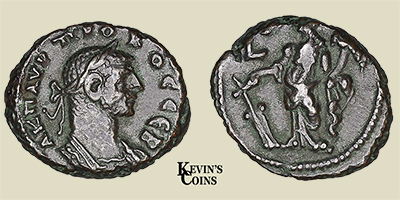 Probus Billon Tetradrachm Alexandria, Egypt AD 277-278 (2)