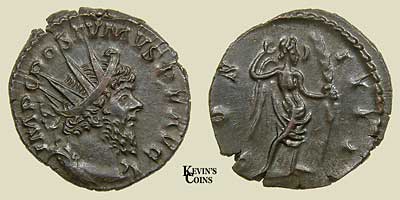 Antoninianus of Postumus RIC 287