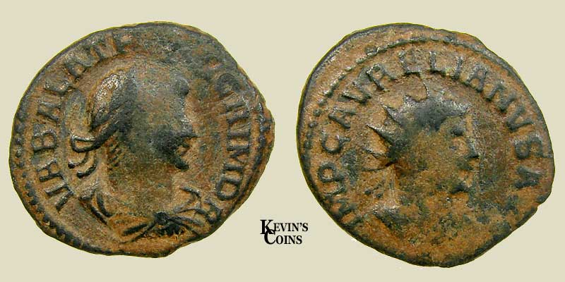 Antoninianus of Vabalthus RIC 381