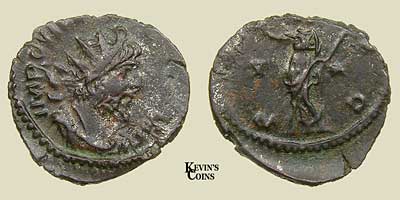 Antoninianus of Victorinus RIC 118