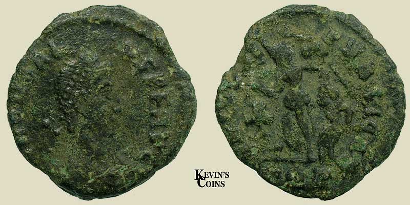Honorius Half Centenionalis RIC 1238 Aquileia