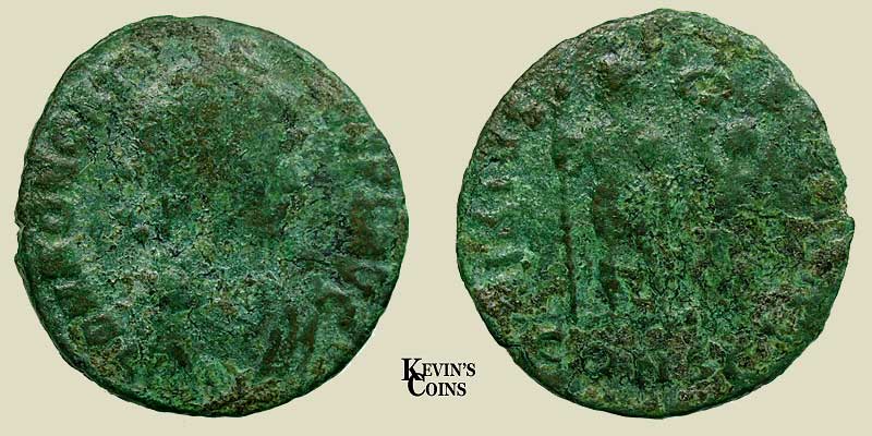 Honorius Centenionalis RIC 61 Constantinople