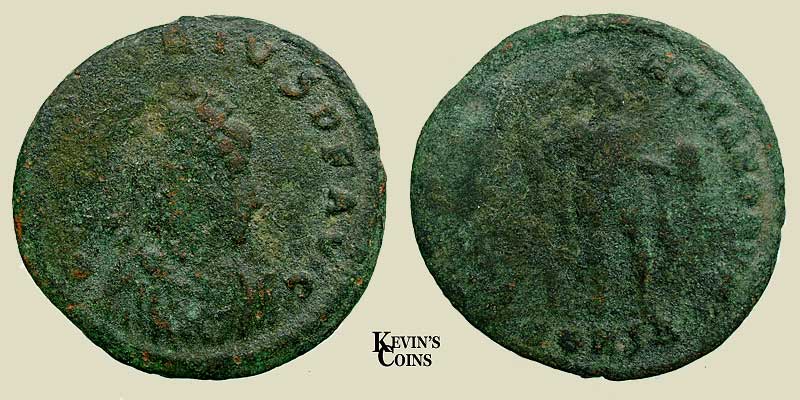 Honorius Maiorina RIC 88 Constantinople