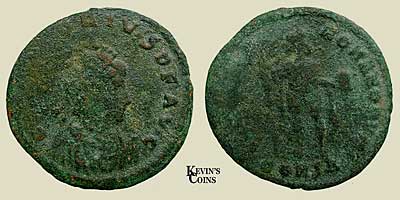 Honorius Maiorina RIC 88 Constantinople