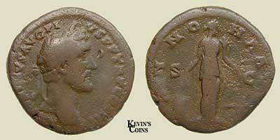 Copper As Struck AD 140-144 Rome RIC 675