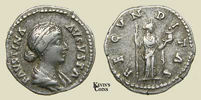 Silver Denarius Rome RIC 677