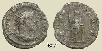Silver Antoninianus Of Gordian III RIC 152