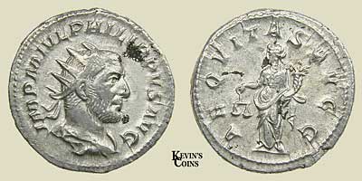 Silver Antoninianus of Philip I RIC 27b