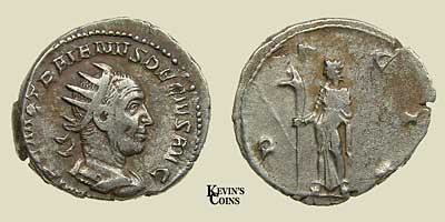 Silver Antoninianus of Philip I RIC 65