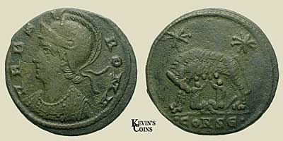 City Commemorative Reduced Centenionalus RIC 85 Contantinople
