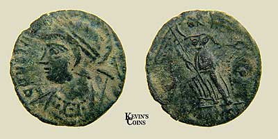 City Commemorative Reduced Centenionalus RIC 63 Contantinople 