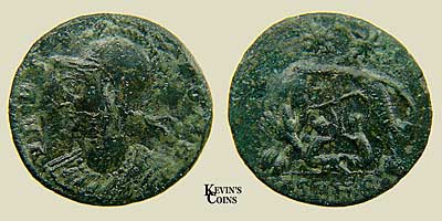 City Commemorative Reduced Centenionalus RIC 124 Heraclea