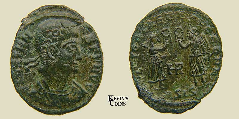 Constans Reduced Centenionalis RIC 192 Siscia