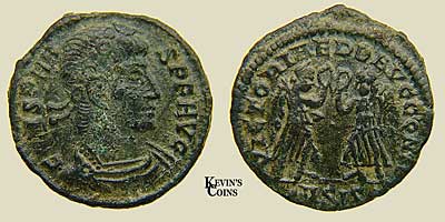 Constans Reduced Centenionalis RIC 185 Siscia