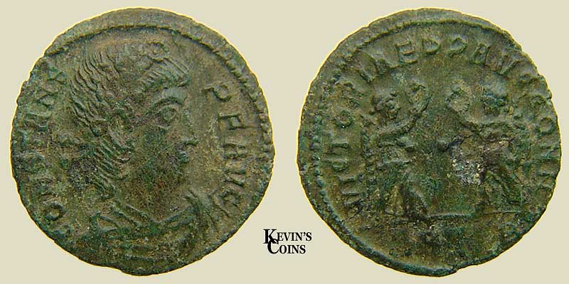 Constans Reduced Centenionalis RIC 101 Thessalonica (2)