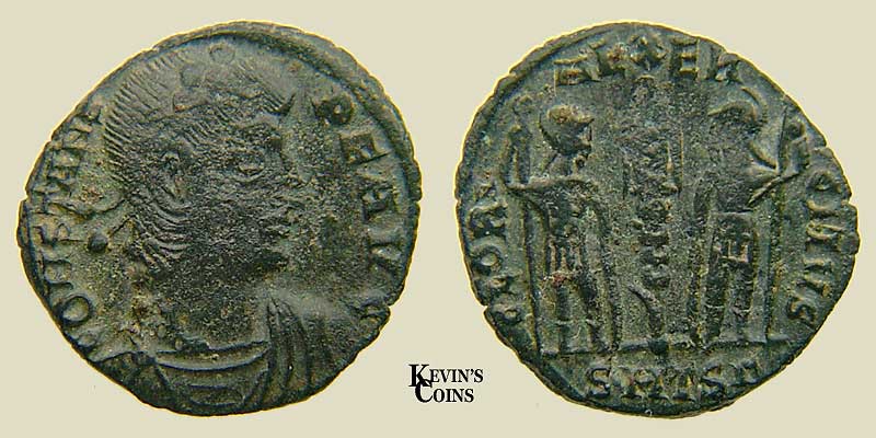 Constans Reduced Centenionalis RIC 57 Thessalonica