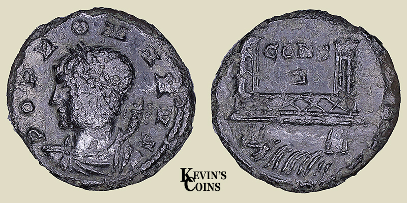Constantine I Half Centenionalus RIC 21 Constantinople