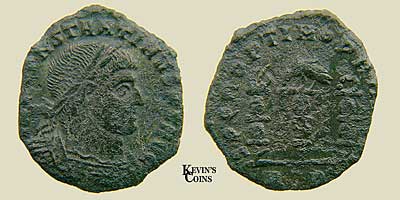 Constantine I AE Half Follis RIC 349 Rome
