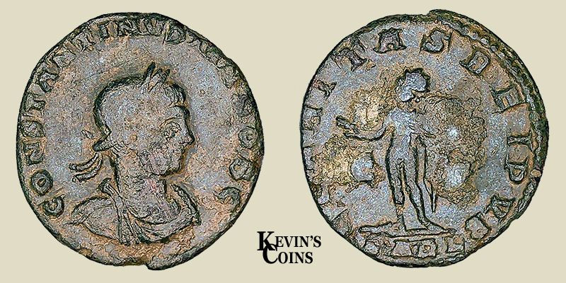 Constantine II Reduced Follis RIC 140 Arelate