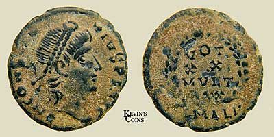 Constantius II Billon Reduced Cententionalis RIC 33 Alexandria