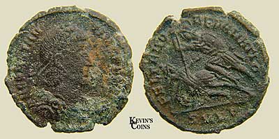 Constantius II Bronze Reduced Maiorina RIC 110 Cyzicus