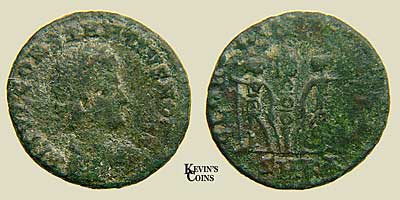 Constantius II Billon Reduced Cententionalis RIC 126 Cyzicus
