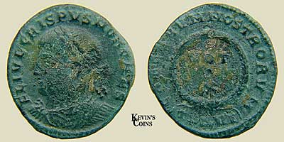 Crispus Centenionalus RIC 125 Thessalonica