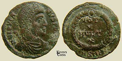 Jovian Bronze Centenionalis RIC 118 Sirmium