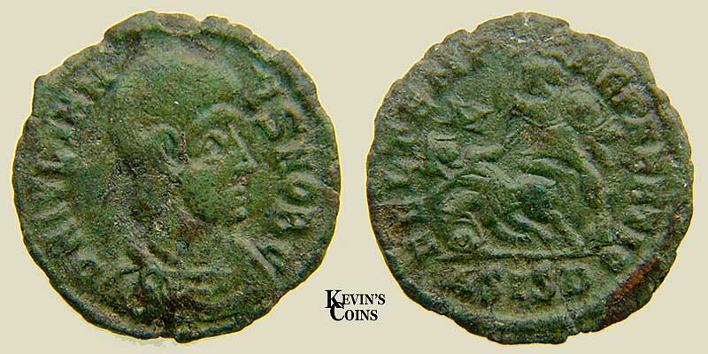 Julian Bronze Reduced Maiorina RIC 374 Siscia