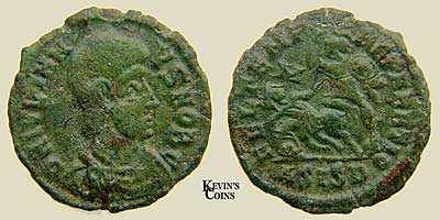 Julian Bronze Reduced Maiorina RIC 374 Siscia