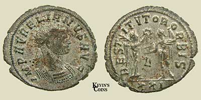Antoninianus of Aurelian RIC 369