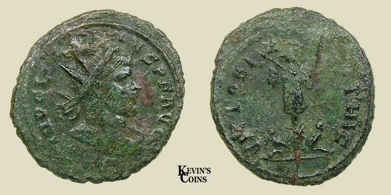 Antoninianus of Claudius Gothicus RIC 252