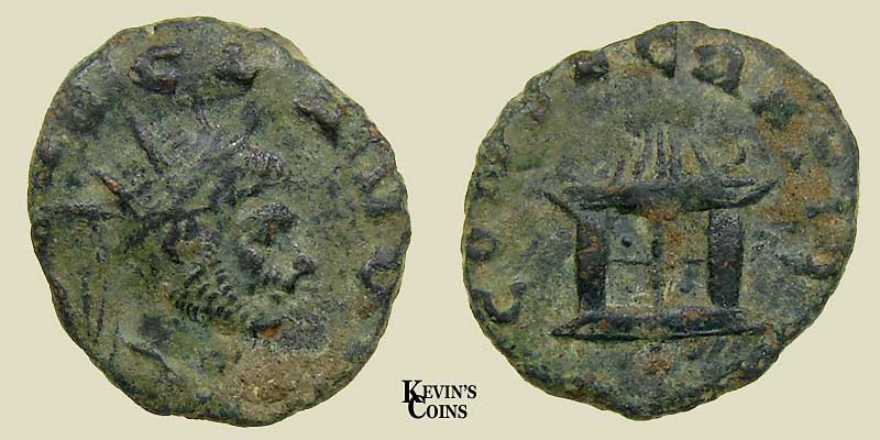 Antoninianus of Claudius Gothicus RIC 256