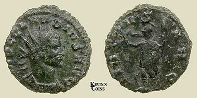 Antoninianus of Claudius Gothicus RIC 109