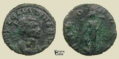 Antoninianus of Claudius Gothicus RIC 18