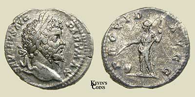 Silver Denarius Rome RIC 166