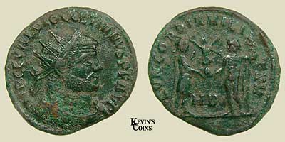 Antoninianus of Diocletian RIC 306