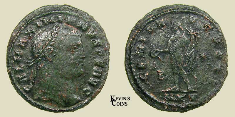 AE Follis of Galerius RIC 53