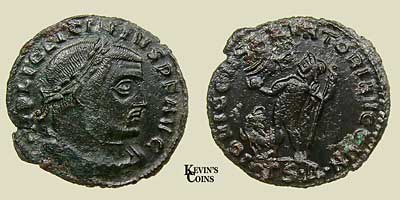 AE Follis of Licinius I RIC 59 Thessalonica (2)