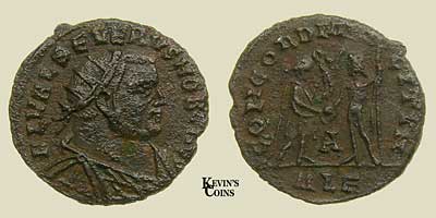 AE Follis of Galeria Valeria RIC 36